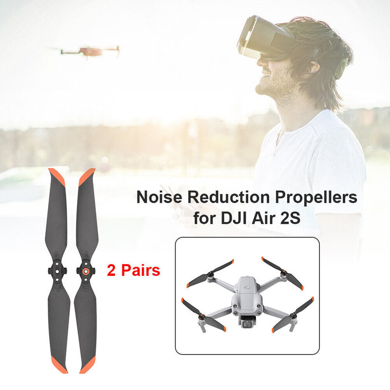 1/2/4 Pairs Quick Release Propellers Low-Noise Drone Props Blades for DJI A