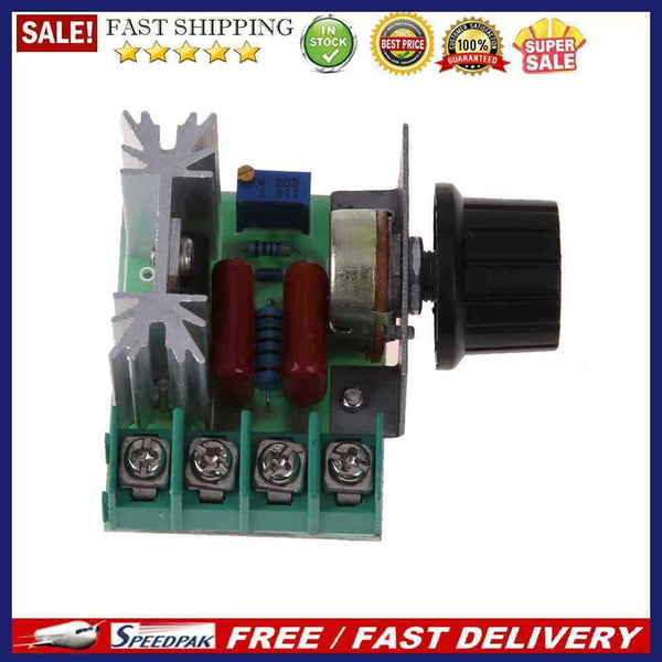 2000W AC 50-250V 25A Adjustable Motor Speed Controller Voltage Regulator PW