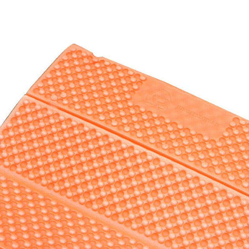 Folding Soft Mats Outdoor Camping Moisture-proof Cushion (Orange Black)