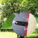 Tent Windproof Plastic Fixing Clip Clamp Canopy Awning Tarp Buckle (Black)