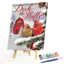 DIY Hand Painted Paint By Numbers Oil Canvas Pictures Cottage Birds Ornament Kit