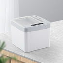 Household Electric Toothpick Storage Box Automatic Dispenser (Gray White)