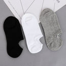 3Pairs Short Massage Business Invisible Ankle Cotton Sock Men's Socks Boat Sox