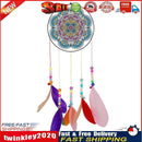 DIY Diamond Painting Acrylic Wind Chime Pendant Crafts Art Decor (Mandala) Newly