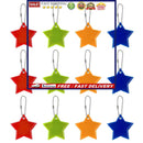 Safety Reflector Pendant - 12 / 24 Pack - Safety Reflective Gear with Bead Ch