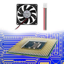 Hillrong Rumore 8015S DC12V 0.16A 80x80x15mm Fan DC Cooling Fan