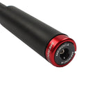 1 Pair Bicycle Handle Bar Grip End Cap Road MTB Handlebar End Plugs (Black)
