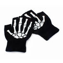 Cycling Gloves Outdoor Sports Bicycle Half Finger Skeleton Claw Unisex Center