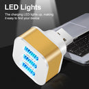 USB2.0 HUB Quick Charge 3-Port USB Splitter Mobile Phone Chargers Wall Adapter
