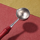 Wooden Handle Wax Seal Melting Furnace Spoon Melt Stove Stick Accessory (A)