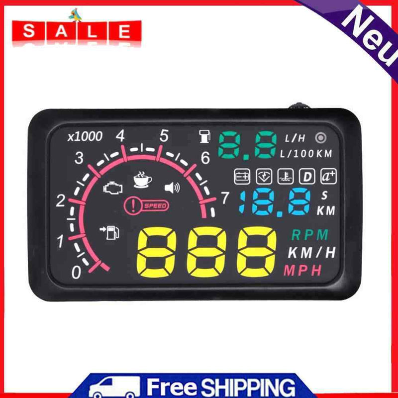 JUNERAIN Junierain W02 HUD Car Head-Up Display Film, 5.5-Inch (14cm) Windshield