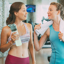 650ML Spray Water Bottle with Handle Plastic PC Frosted Space Cup (Green) Newly