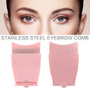 Eyelash Eyebrow Comb Durable Stainless Steel Needles Brush Comb for Girls Women