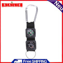 Broadroot 3 in 1 Keychain with Compass and Thermometer