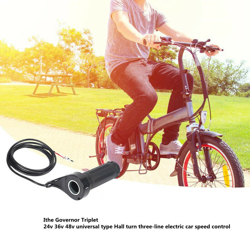 Handle Turn Accelerator 24V 36V 48V 3 Wire Twist Throttle Grip Electric Governor