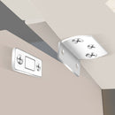 2pcs/Set Seamless Magnetic Cabinet Catches Door Stops Closer with Screw Glue