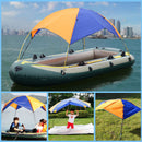 Inflatable Boat Sun Shelter Waterproof & UV Protection Light Folding Cover