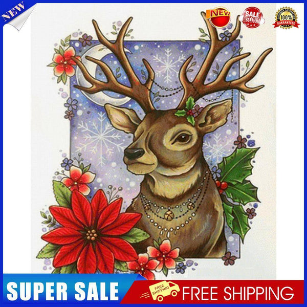 Deer Partial Oil Paint By Numbers Kit DIY Acrylic Painting on Canvas Crafts
