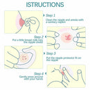 Grade Silicone Frosted Nipple Everters with Storage Case Nipple Protector Clear