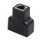 RJ45 Splitter Adapter 1 to 2 Dual Female Port CAT5/CAT 6 LAN Ethernet Sock