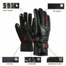 Windproof Rechargeable Hand Warmer Heated Gloves Electric Gloves Cycling Gloves