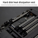 M.2 2280 SSD Heatsink Radiator Cooler Heat Sink Heat Dissipation Thermal Pads