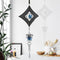 DIY Rotating Wind Chime Novelty Metal Hanging Sculpture Wind Chime Bell (D)