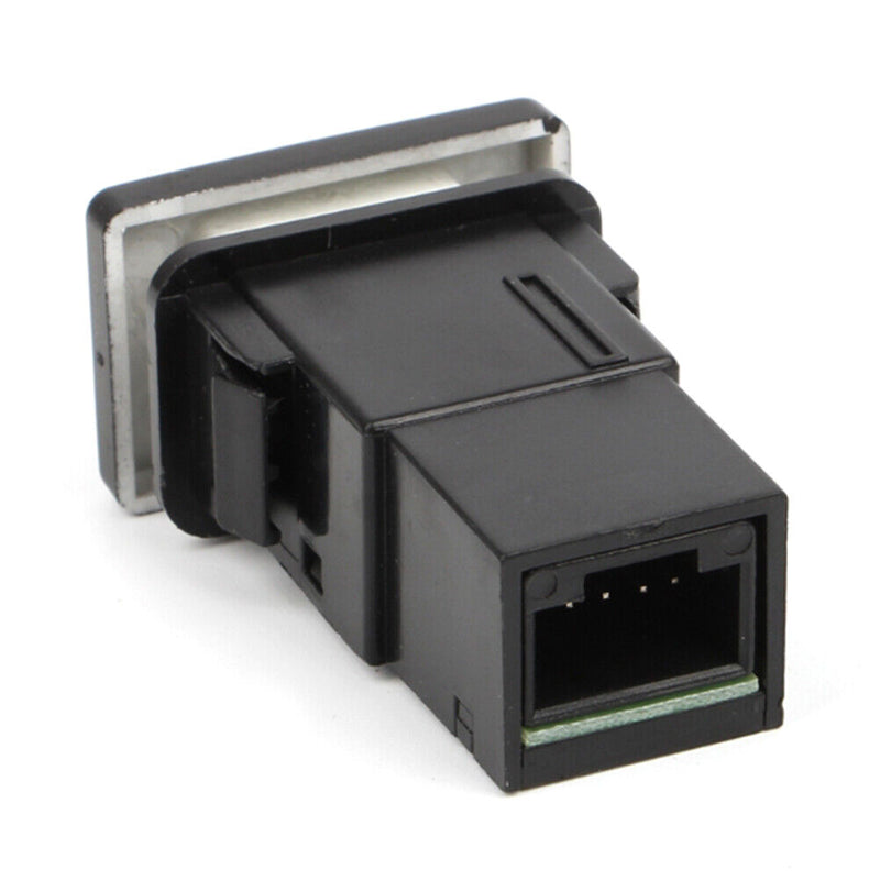 12V Waterproof 4-Wire Push Button Fog Light Switch with Yellow LED for Toyo