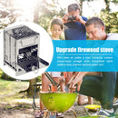 Outdoor Barbecue Grill Rack Stainless Steel Camping Picnic Travel BBQ Stove