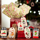 Claus Wrapping Supplies Christmas Tag Hang Tags Gift Wrapping Christmas Labels
