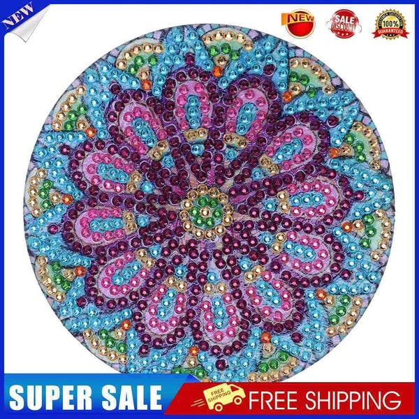 DIY Diamond Painting Mandala Round Coaster Cup Table Placemat (AA1059-1)
