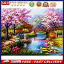5D DIY Full Drill Diamond Painting Park View Cross Stitch Embroidery Mosaic