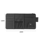 Automobile Car Sun Visor Organizer Storage Bag Hanging Card Holder (Black) Newly