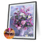 5D DIY Diamond Painted Round Diamond Flowers LD162