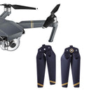 4 Pairs of Foldable ABS Propeller Blades for DJI Spark Drone(Black+Yellow) Newly