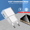 USB Chargers 1A 2A Wall Fast Charging Mobile Phone EU Plug Chargers Adapters