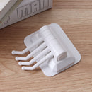 Storage Rack Towel Hanger Rack Hooks Wall Door Hook Key Holder Self Adhesive