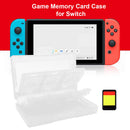 24+2 in 1 Game Cards Case for Nintend Switch Storage Protector (White)