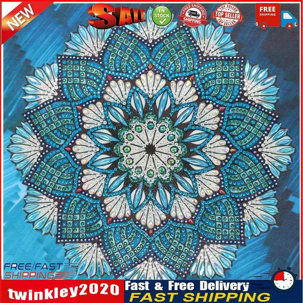 5D DIY Special Shaped Diamond Painting Mandala Cross Stitch Kits (KY006) Newly