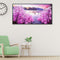 Frameless Oil Paint By Numbers DIY Sea Flower Forest Picture Craft Kit for Ho