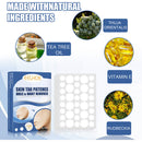 144pcs Skin Tag Remover Patches Wart Treatment Herbal Stickers Plasters Newly
