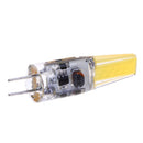 G4 2W 1505 AC 12V LED Dimmable COB Bulb White Silicone Light Lamp