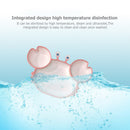 Baby Silicone Plate Kids Cartoon Crab Dishes Suction Feeding Bowls (Pink) Newly