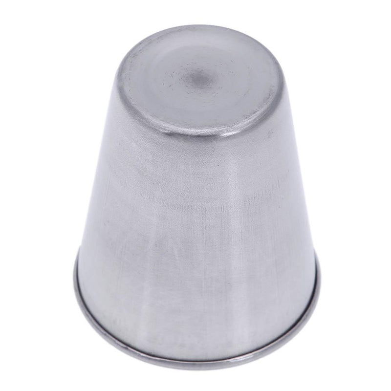 4pcs Drinking Glass Stainless Steel Shot Glasses Cups Wine Beer Whiskey Cup