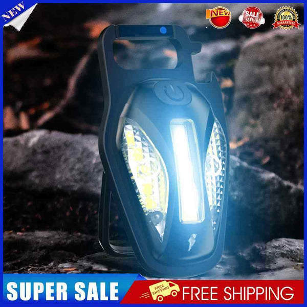 Powerful Mini LED Flashlight Rechargeable Portable Pocket Keychain Lamp Outdoor