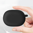 Silicone Earbuds Protective Case Bag w/ Hook for Beats Studio Buds (Black) Newly