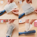 Easy To Clean Cotton Cleaning Tablets Cleaning Comb Pet Comb Hair Brush Net