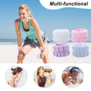 Spa Wrist Washband Prevent Liquids From Spilling Scrunchies Cuffs (Pack of