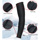 1pc Winter Warm Sports Arm Guard Sleeves Skiing Elbow Protector Pad (L) Newly