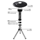 LED Emergency Lamp Waterproof Hanging Camping Inspection Light for Outdoor Tent